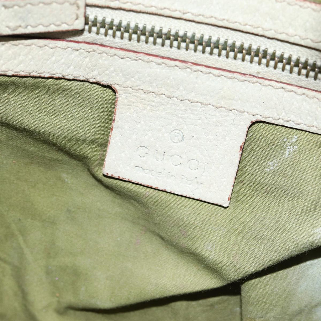 GUCCI GG Canvas Web Sherry Line Shoulder Bag Beige Red Green 144157 yk13422