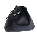 GUCCI Shoulder Bag Leather Black 001 3746 yk13467