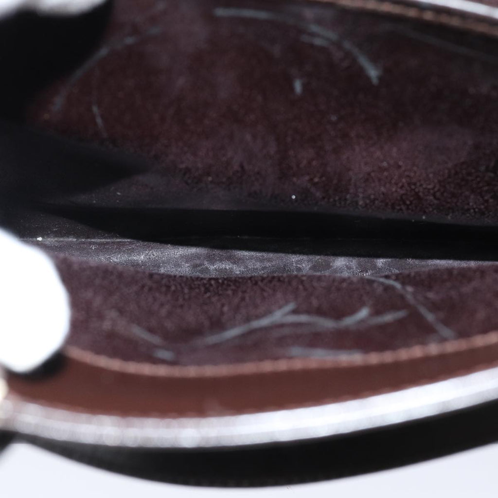 GUCCI Hand Bag Leather 2way Brown 000 2046 0562 yk13497