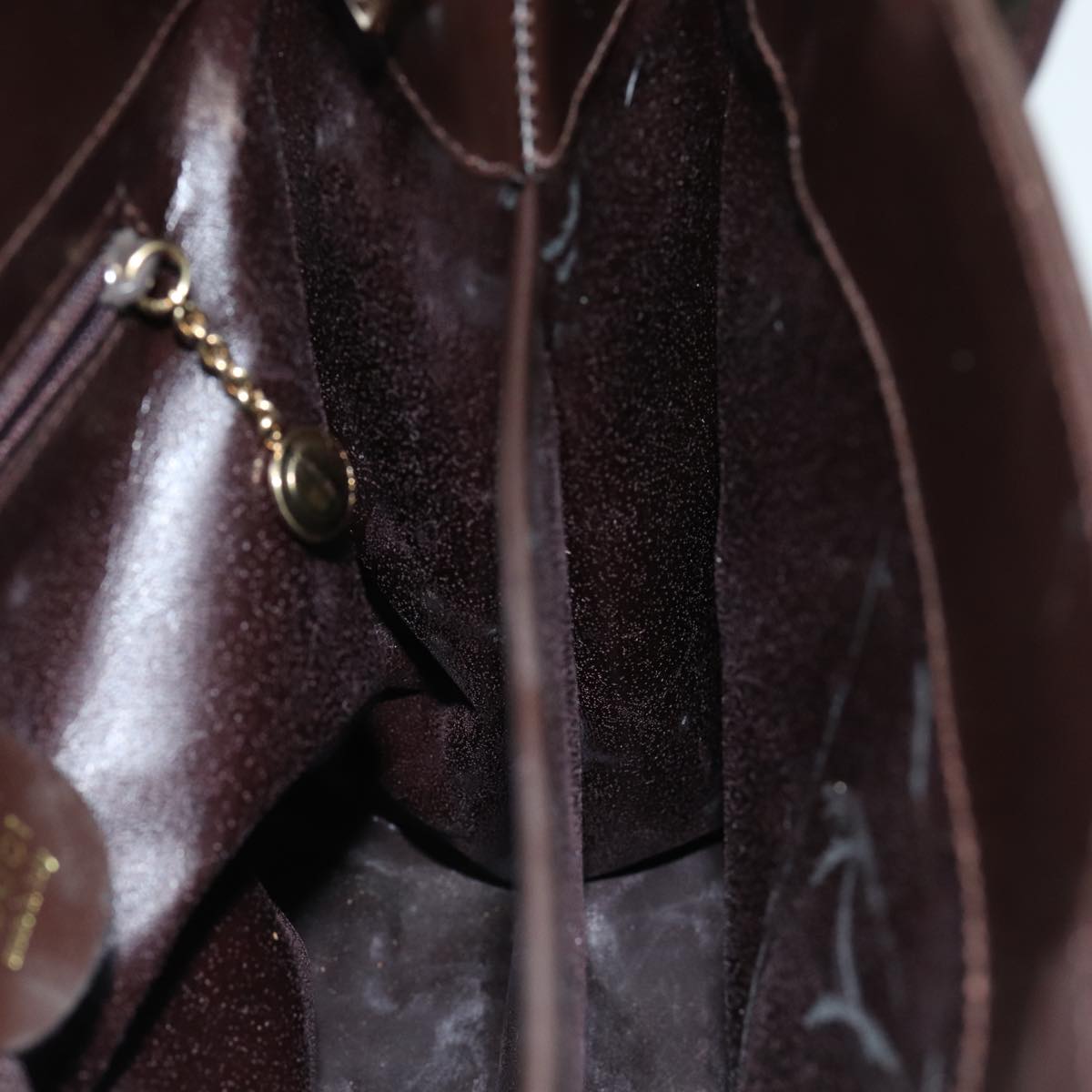 GUCCI Hand Bag Leather 2way Brown 000 2046 0562 yk13497