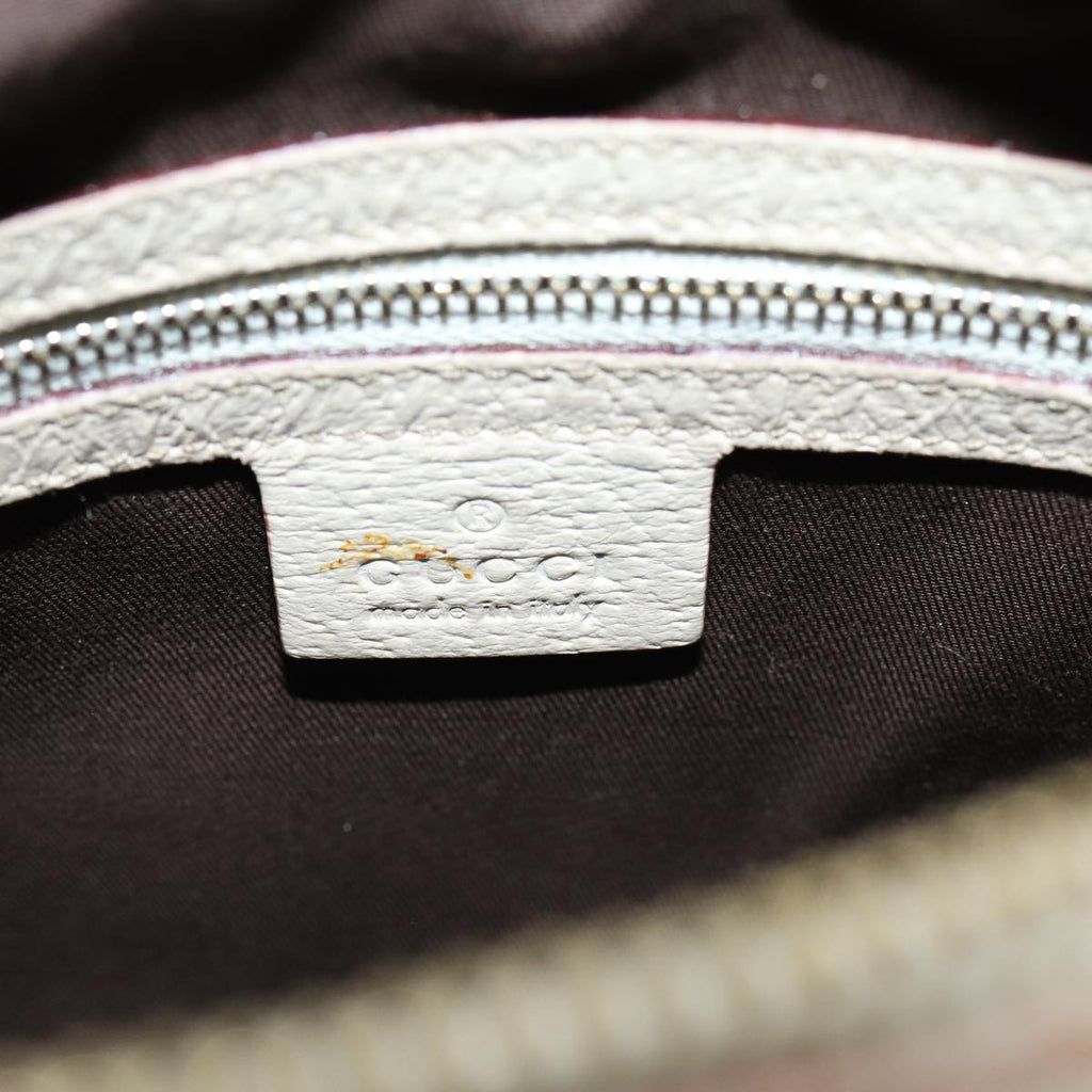 GUCCI GG Canvas Horsebit Shoulder Bag Beige yk13500