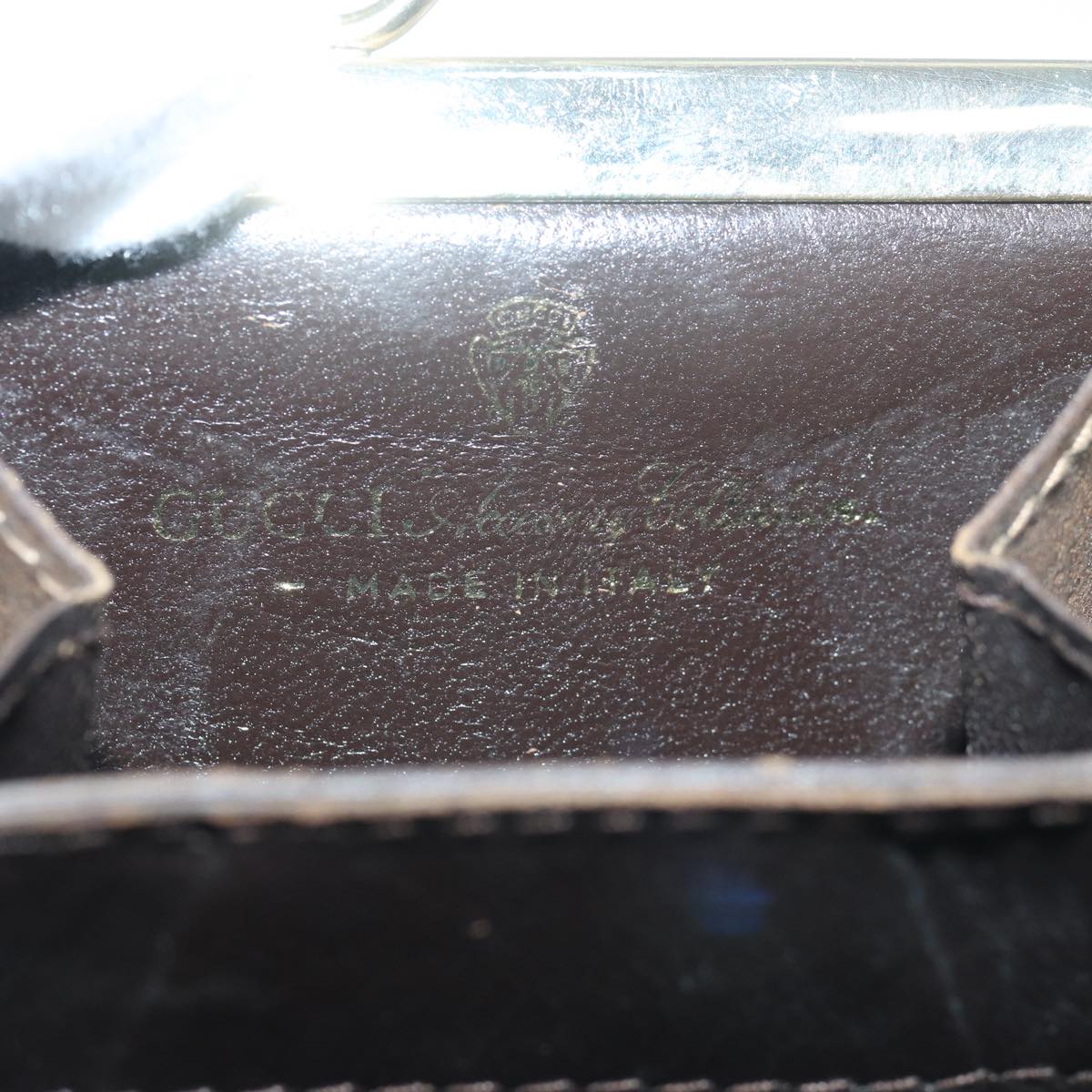 GUCCI GG Supreme Web Sherry Line Gamaguchi Coin Purse Beige Red yk13656