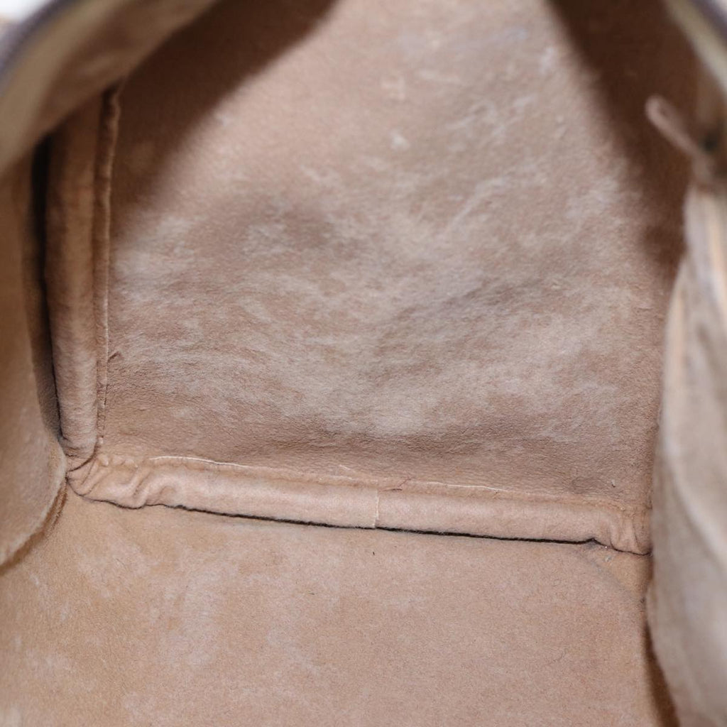 GUCCI GG Supreme Web Sherry Line Boston Bag PVC Beige 24 02 007 yk13661