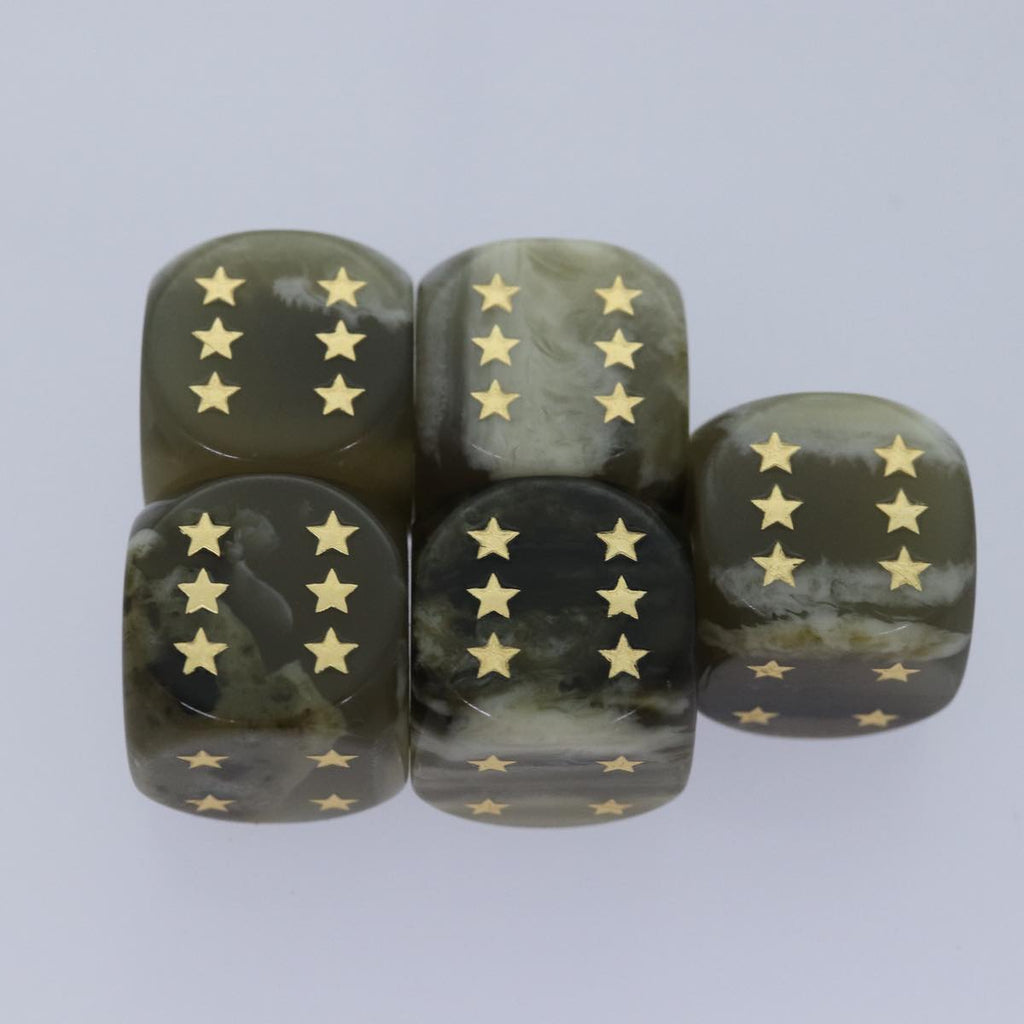 GUCCI GG Supreme Dice Set PVC Beige 662292 yk13670A