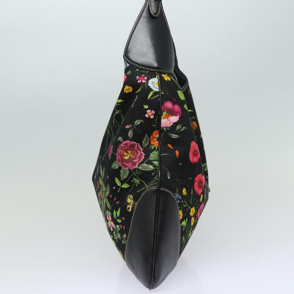 GUCCI Flora Jackie Shoulder Bag Canvas Multicolor 153693 yk13815