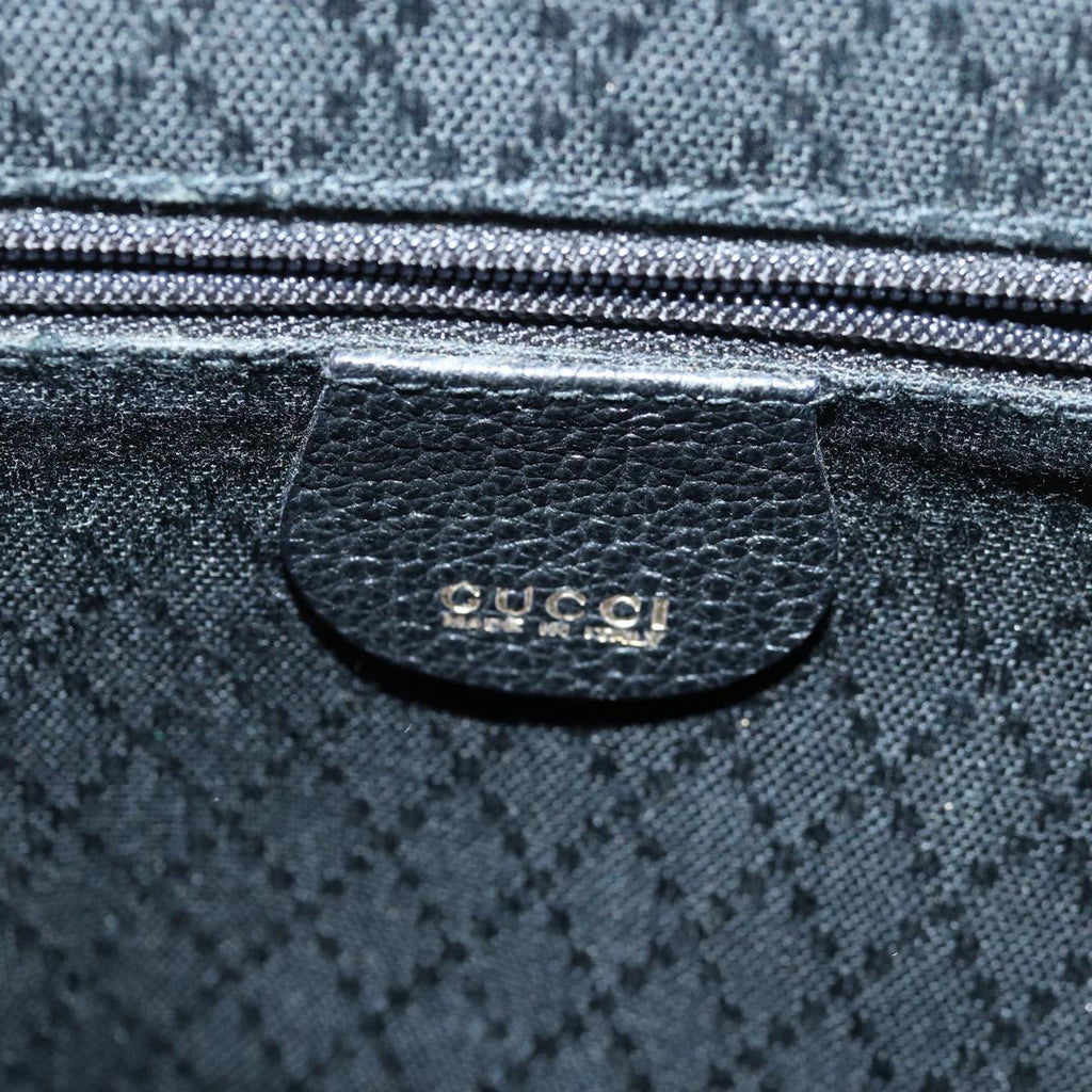 GUCCI Bamboo Backpack Suede Black 003 1956 0030 yk13819