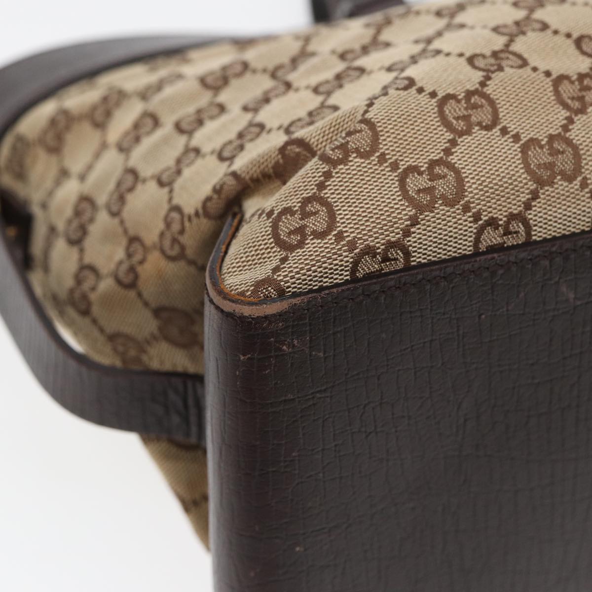 GUCCI GG Canvas Tote Bag Beige 106251 yk13879