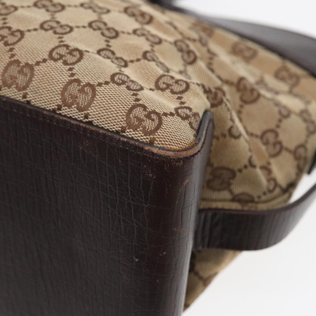 GUCCI GG Canvas Tote Bag Beige 106251 yk13879