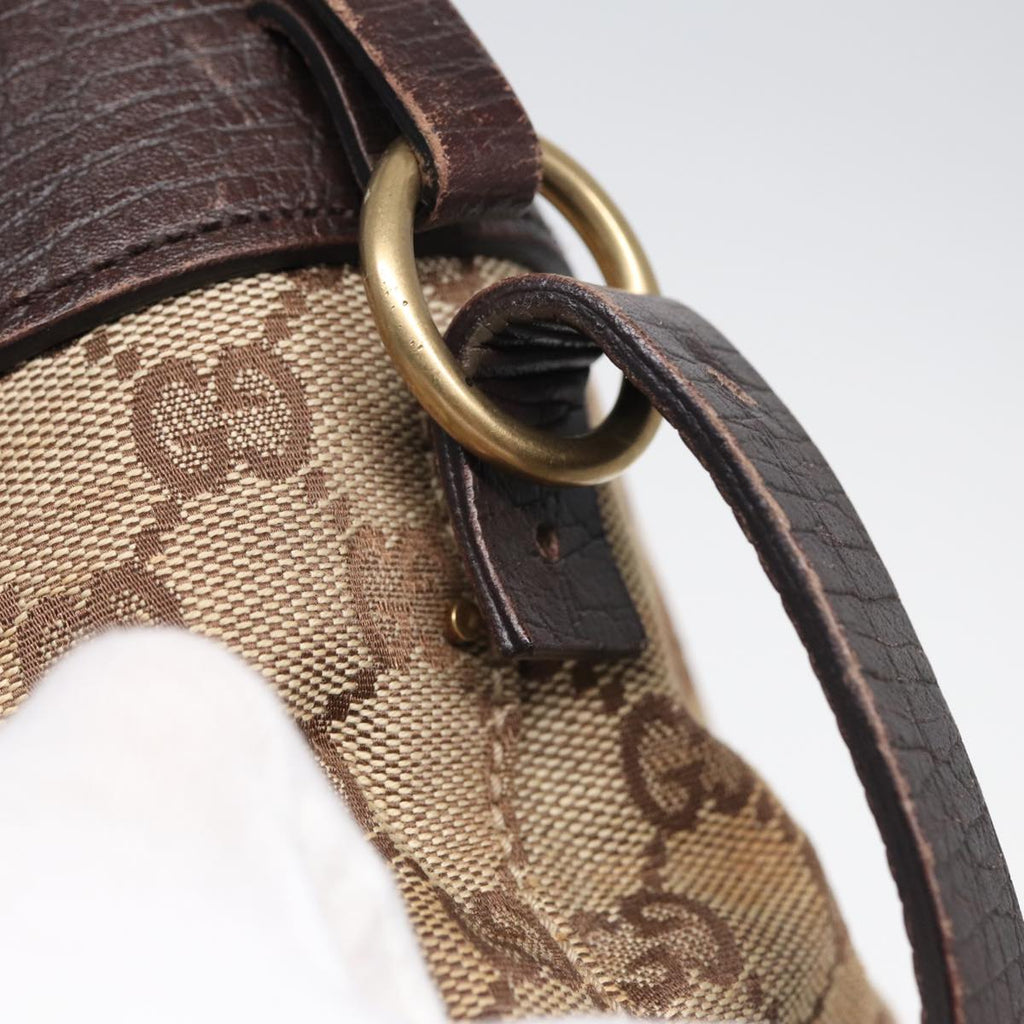 GUCCI GG Canvas Tote Bag Beige 106251 yk13879