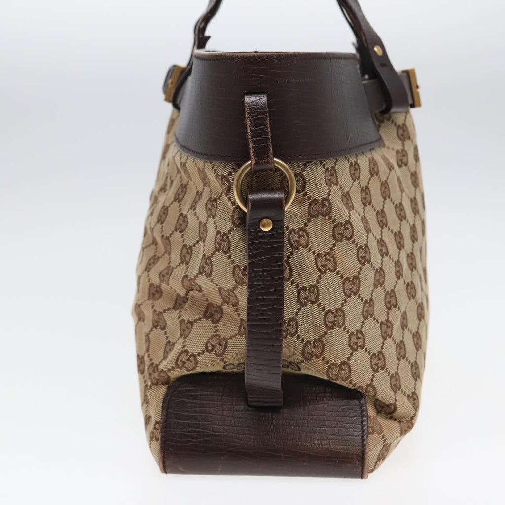 GUCCI GG Canvas Tote Bag Beige 106251 yk13879