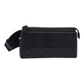 GUCCI GG Supreme Waist bag PVC Black 161833 yk13986