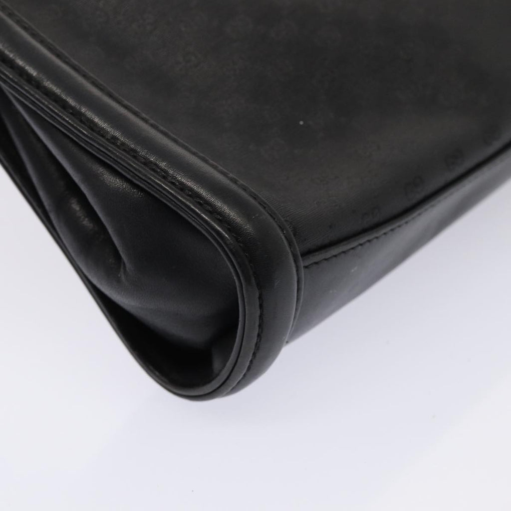 GUCCI Micro GG Canvas Clutch Bag Black 004 110 0364 yk13989