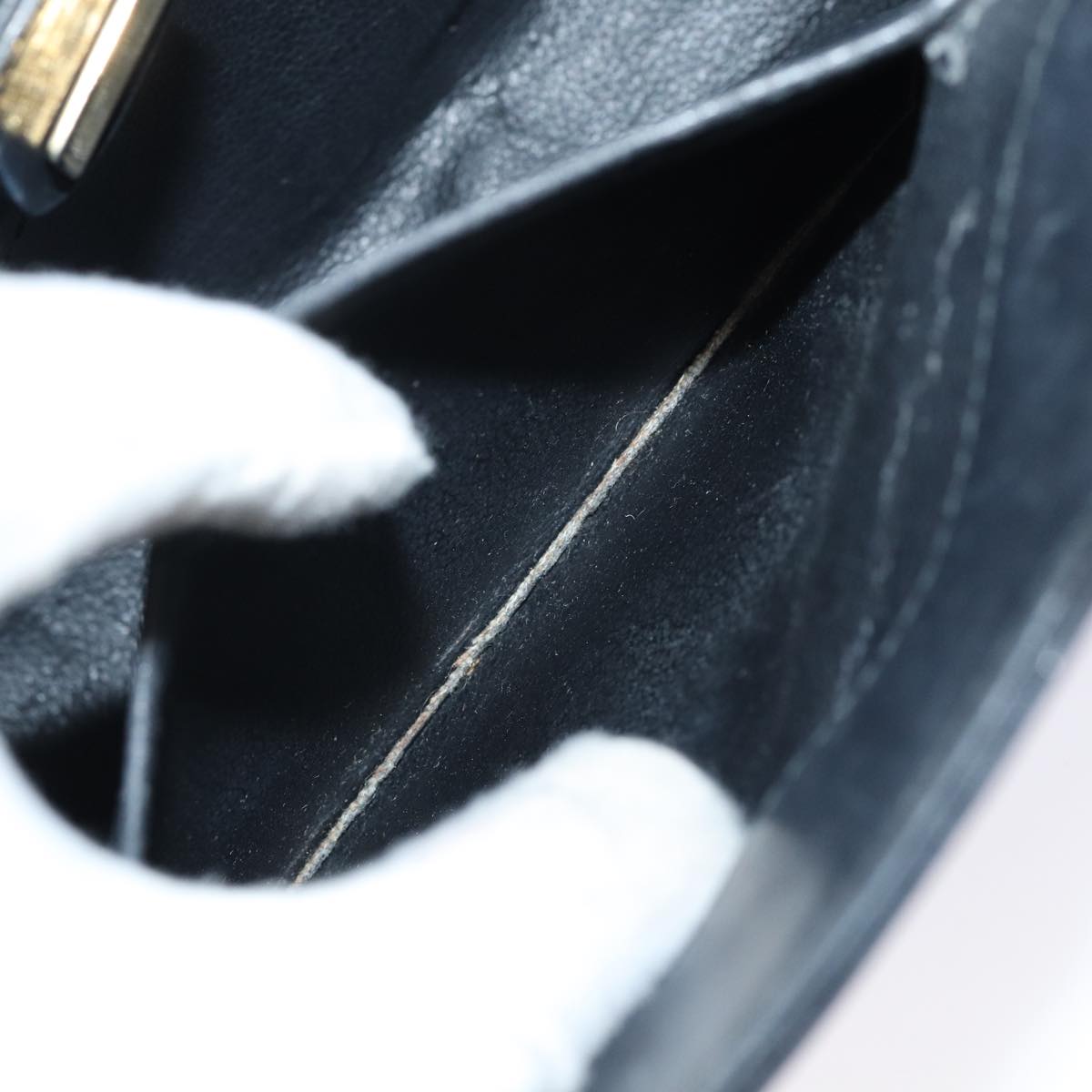 GUCCI Micro GG Canvas Clutch Bag Black 004 110 0364 yk13989
