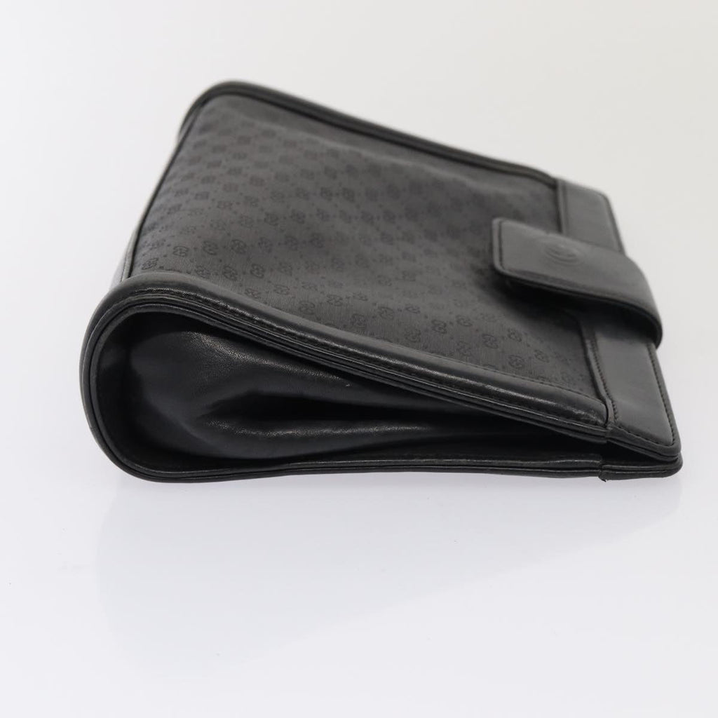 GUCCI Micro GG Canvas Clutch Bag Black 004 110 0364 yk13989