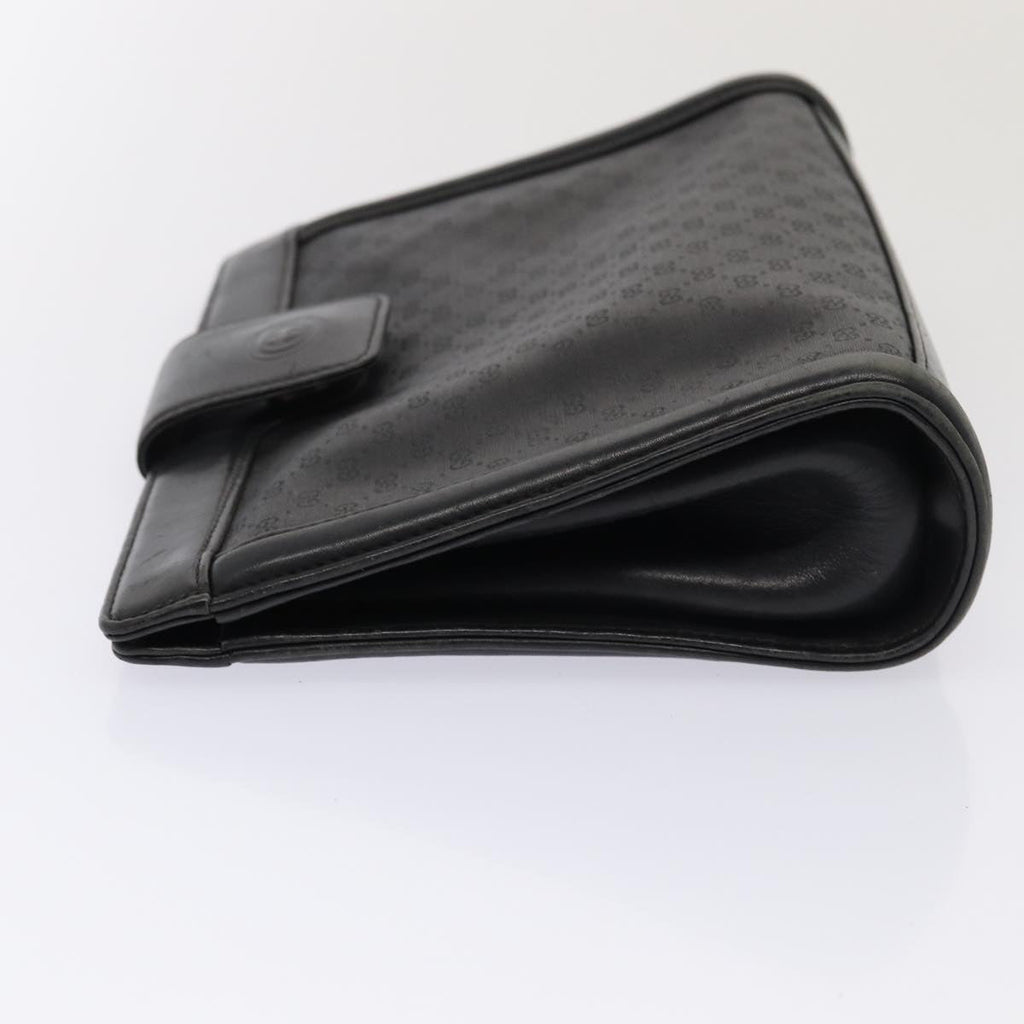 GUCCI Micro GG Canvas Clutch Bag Black 004 110 0364 yk13989