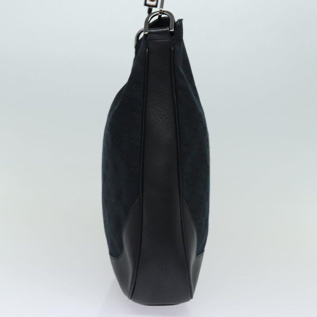 GUCCI Bamboo GG Canvas Hand Bag Black 001 4058 1705 yk14057