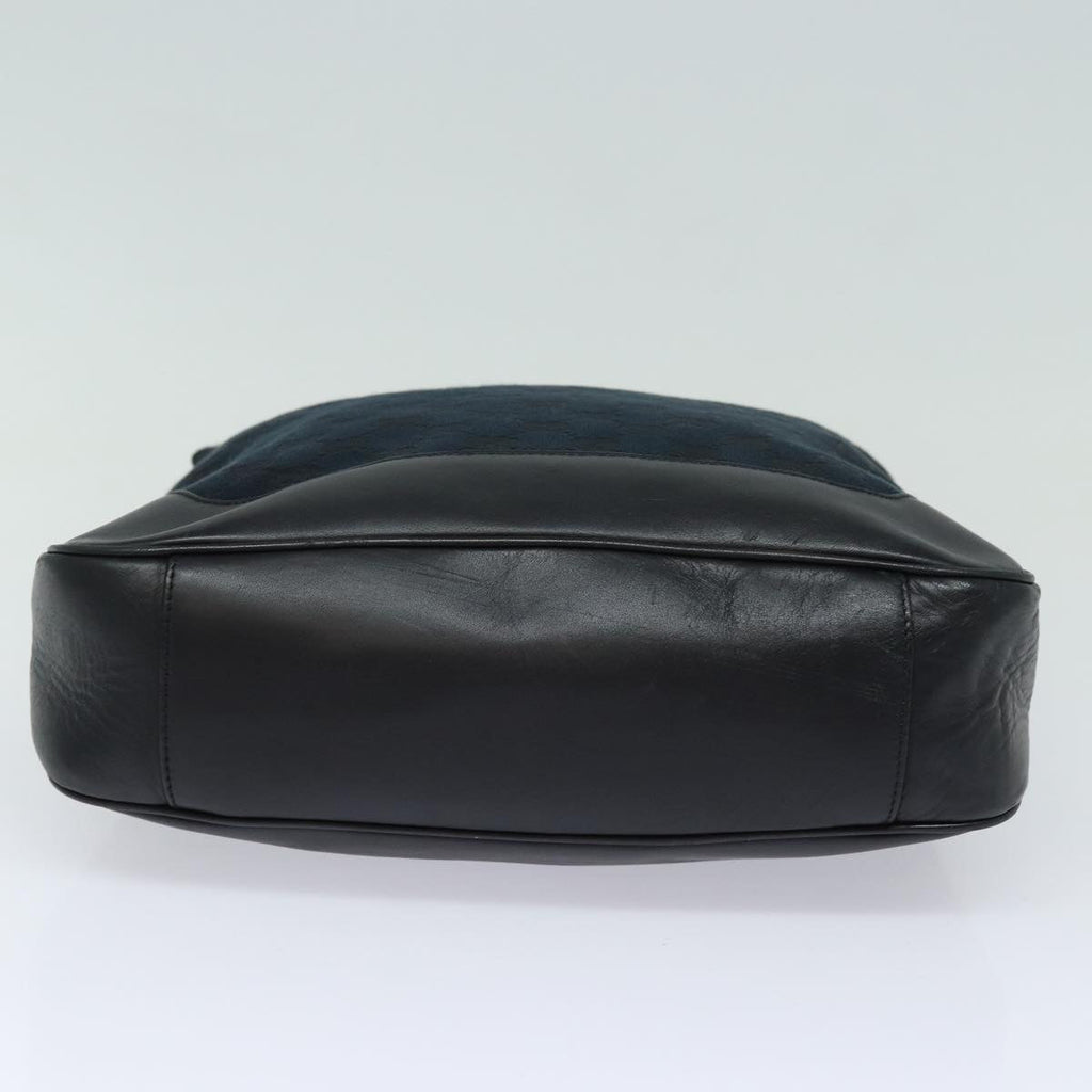 GUCCI Bamboo GG Canvas Hand Bag Black 001 4058 1705 yk14057