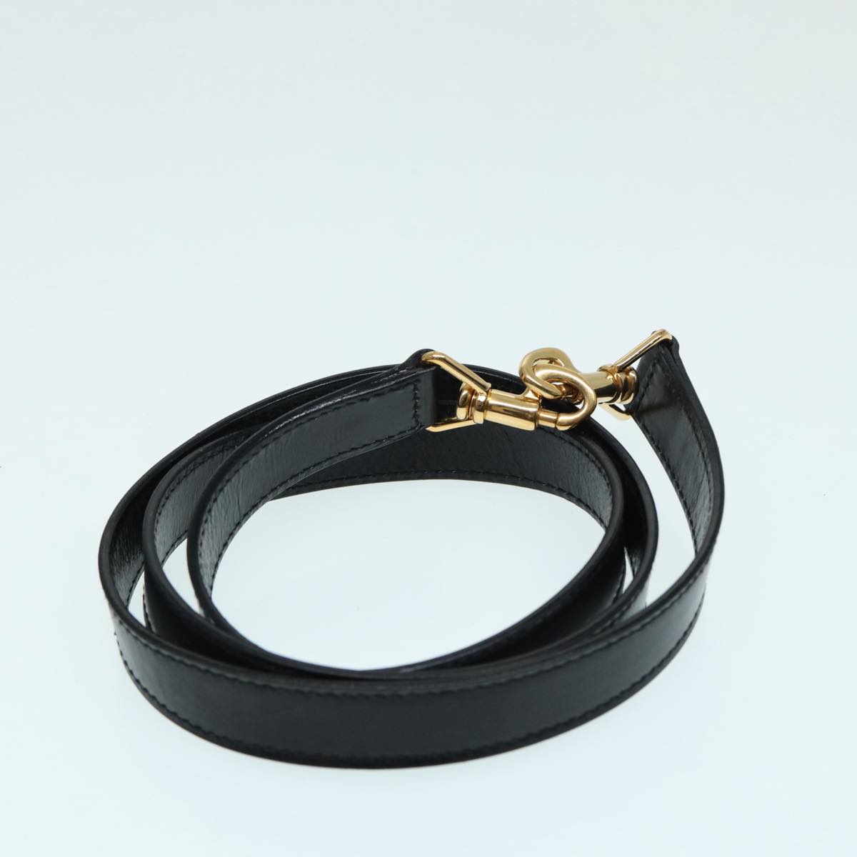 GUCCI Ready lock Hand Bag Leather 2way Black 000 26 0258 yk14070