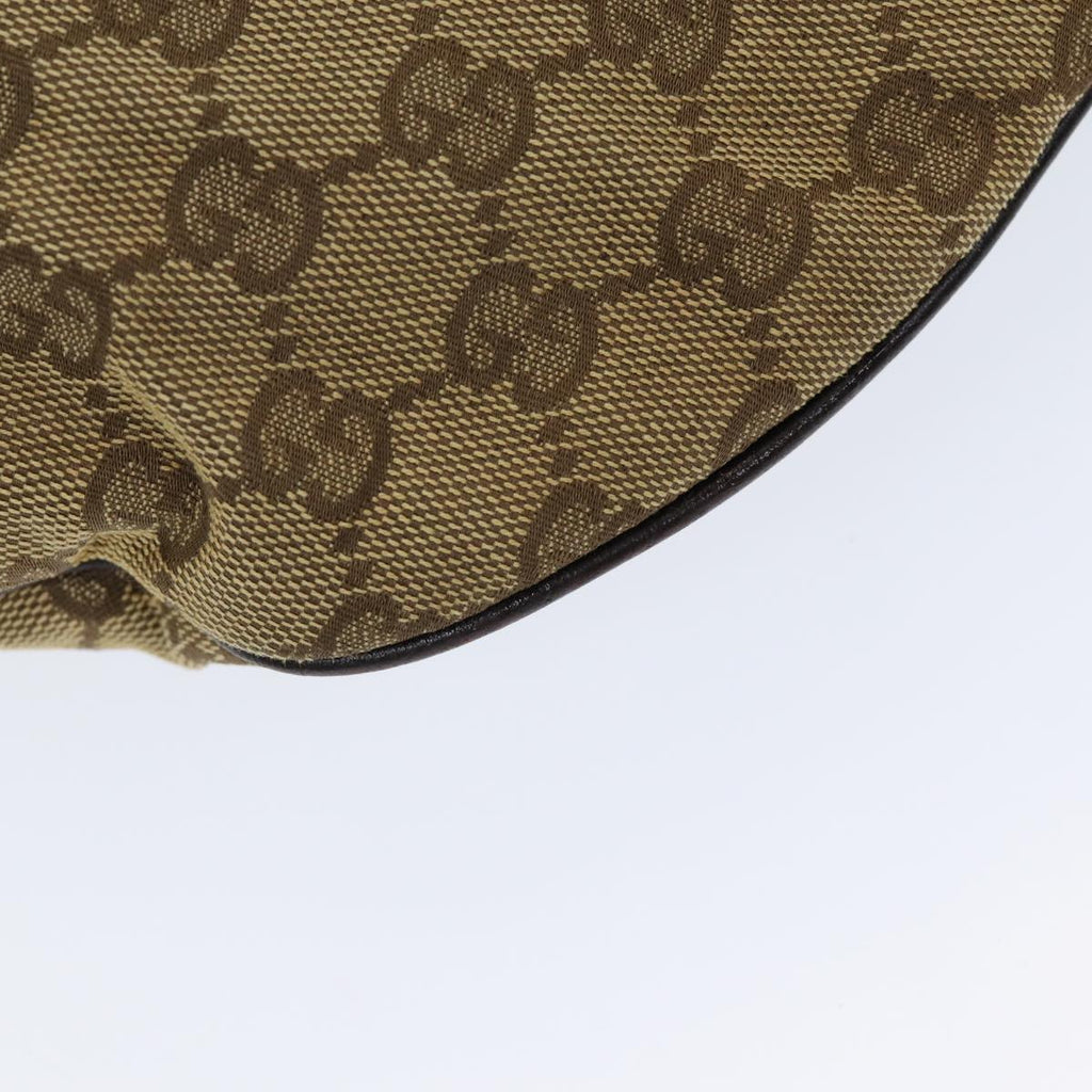 GUCCI GG Canvas Web Sherry Line Shoulder Bag Beige Red Green yk14092