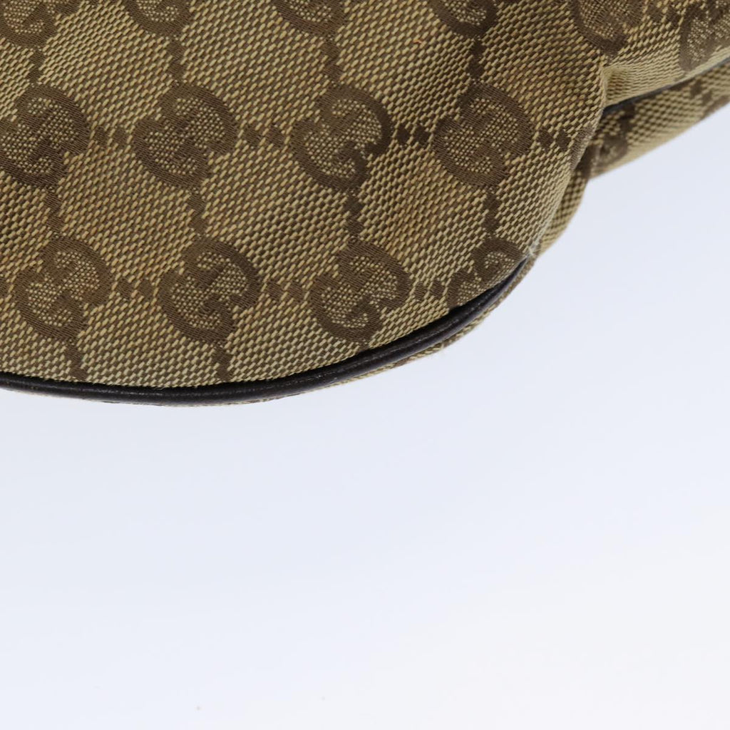 GUCCI GG Canvas Web Sherry Line Shoulder Bag Beige Red Green yk14092
