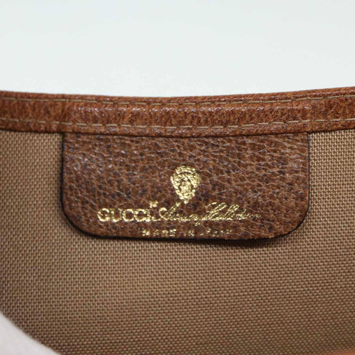 GUCCI GG Supreme Web Sherry Line Tote Bag PVC Beige Red 39 002 4487 yk14141