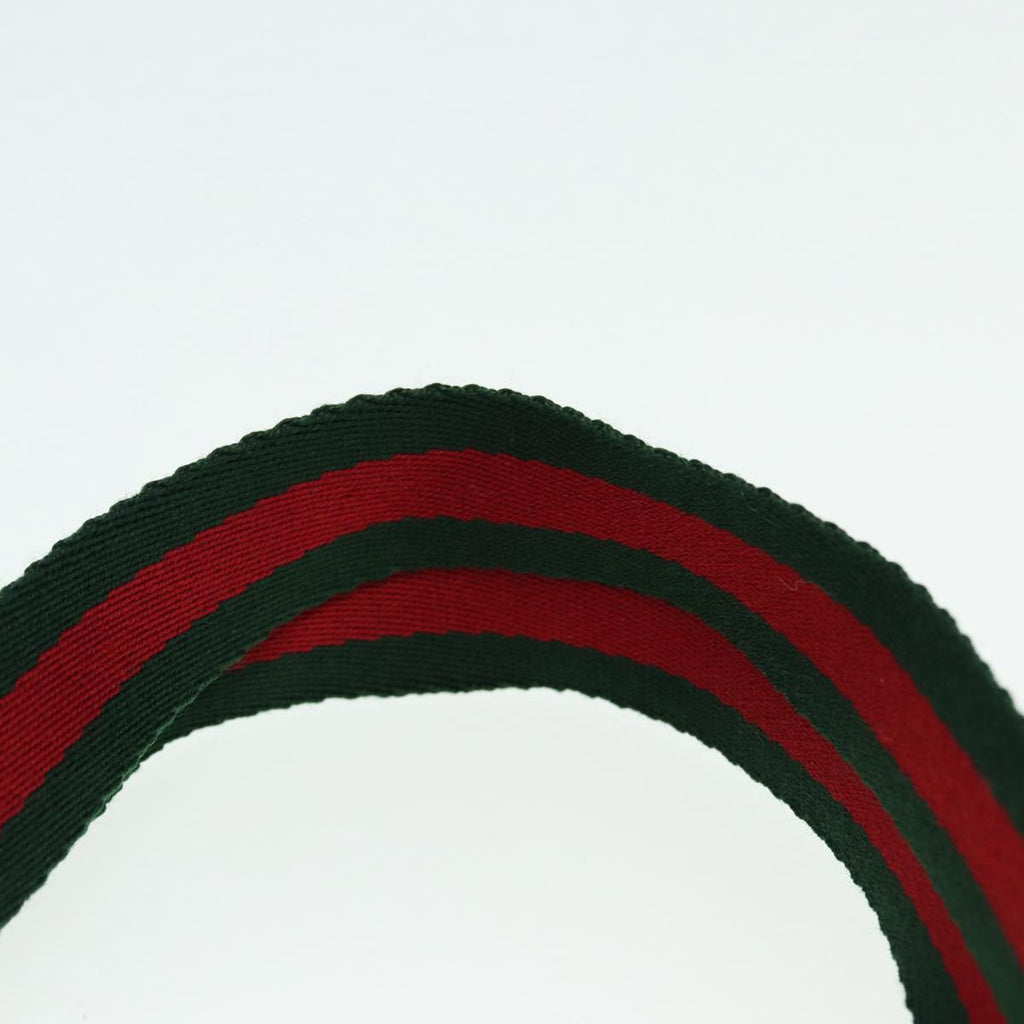 GUCCI GG Supreme Web Sherry Line Tote Bag PVC Beige Red 39 002 4487 yk14141