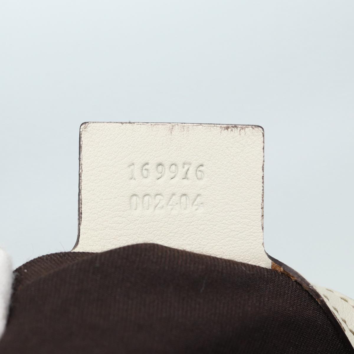 GUCCI GG Canvas Bamboo Hand Bag Beige Gold 169976 yk14142