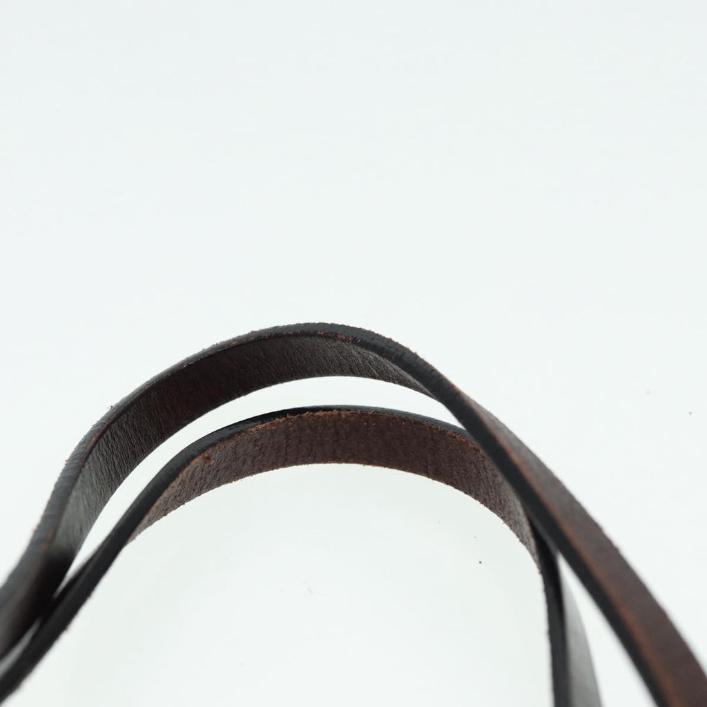 FENDI Zucca Canvas Tote Bag Wool Brown Black Silver yk14162