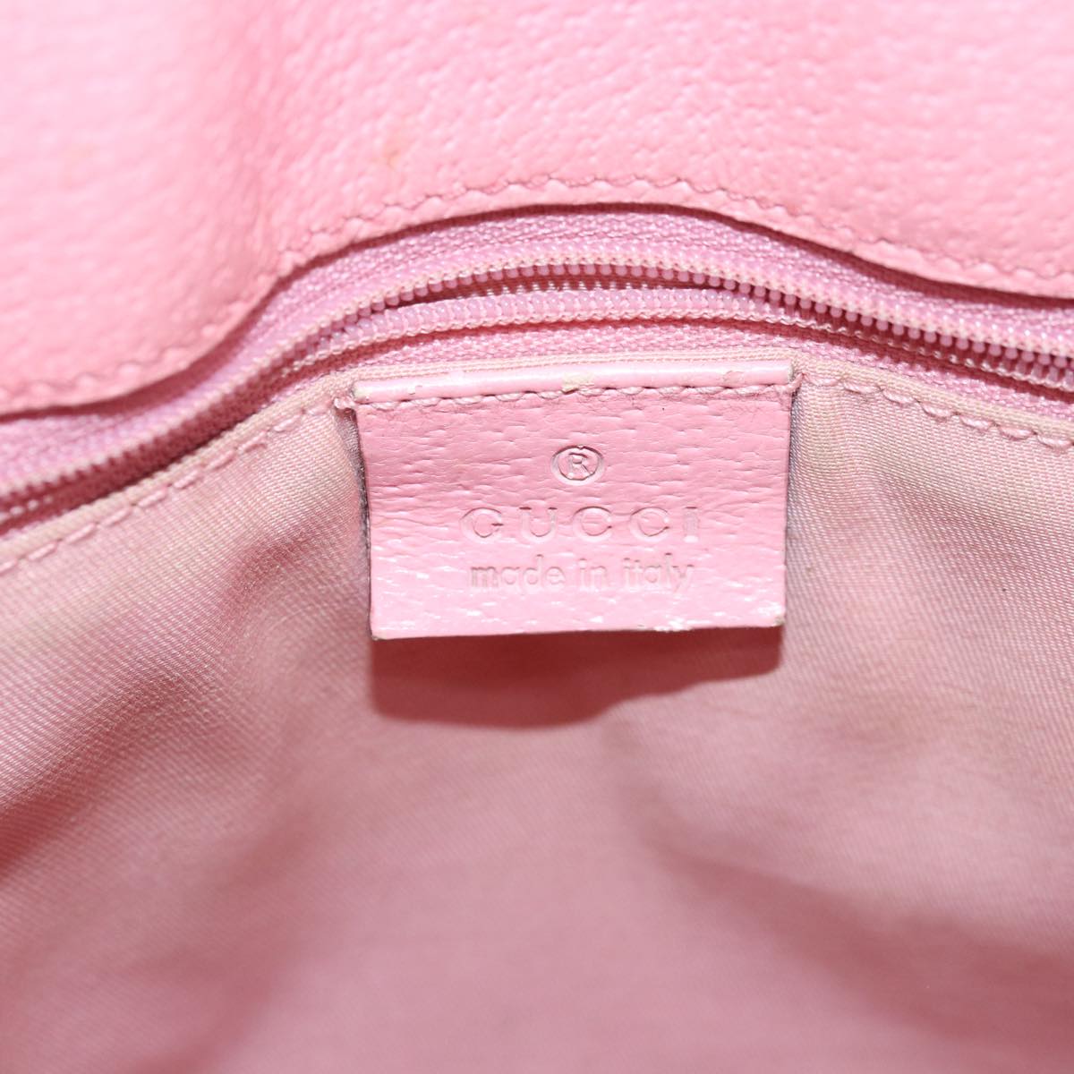 GUCCI GG Canvas Shoulder Bag Beige Gold 120841 yk14171