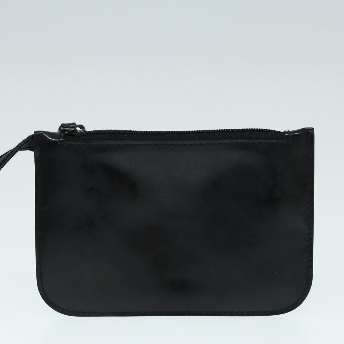 GUCCI GG Canvas Hand Bag Black Silver 001 3753 2684 yk14293