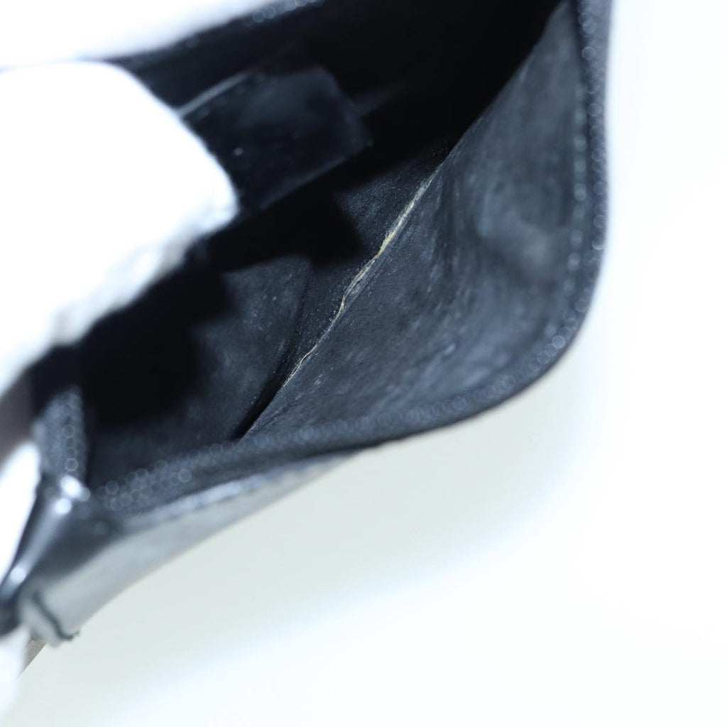 GUCCI GG Canvas Hand Bag Black Silver 001 3753 2684 yk14293