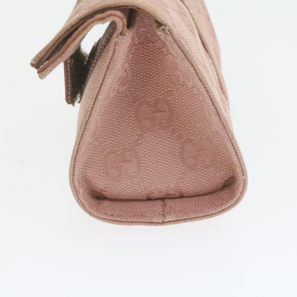 GUCCI GG Canvas Pouch Pink 0391055 yk1437