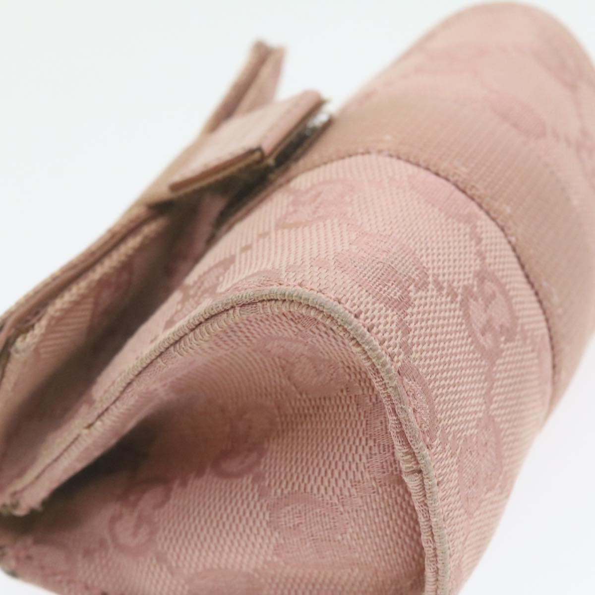 GUCCI GG Canvas Pouch Pink 0391055 yk1437