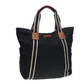 GUCCI GG Canvas Tote Bag Black Navy 189669 yk14419
