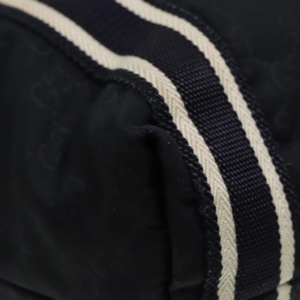 GUCCI GG Canvas Tote Bag Black Navy 189669 yk14419