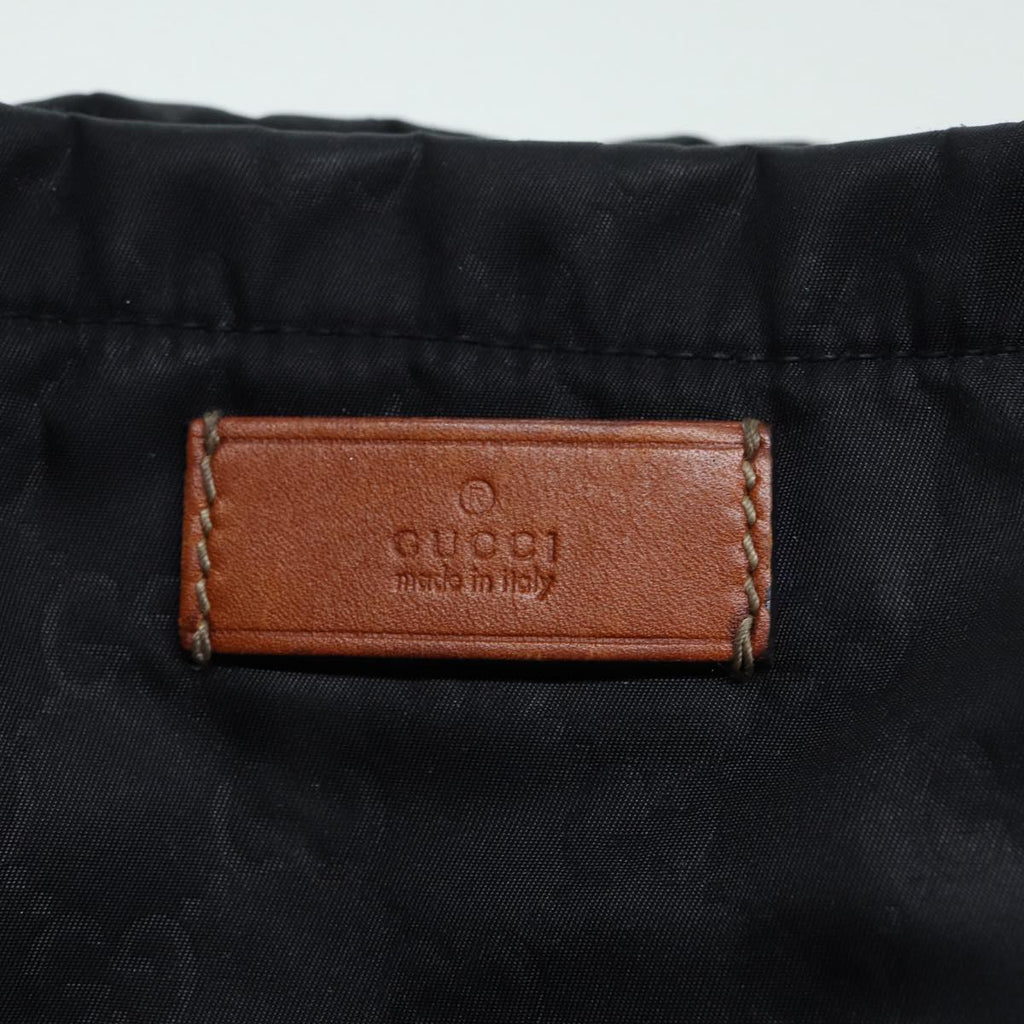 GUCCI GG Canvas Tote Bag Black Navy 189669 yk14419