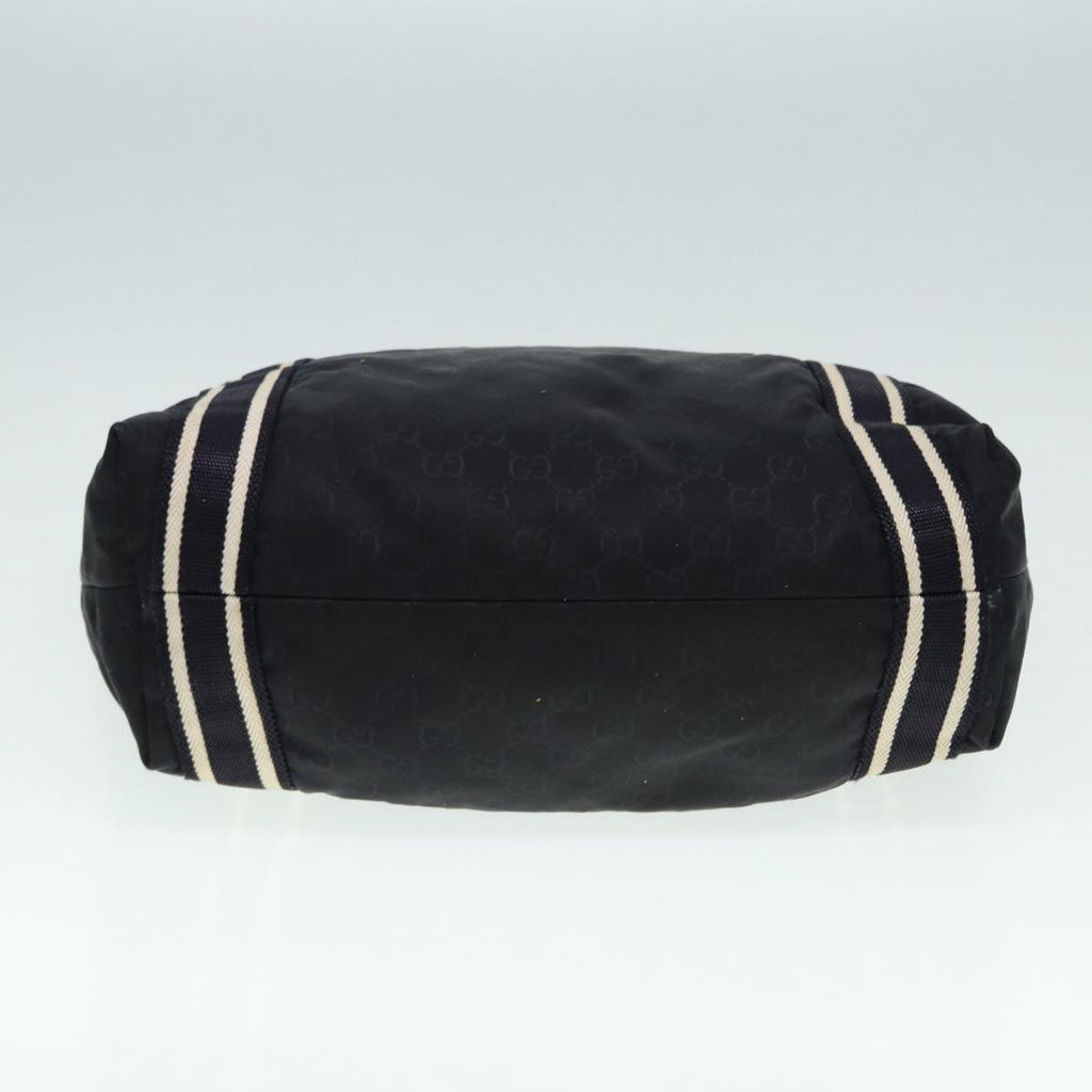GUCCI GG Canvas Tote Bag Black Navy 189669 yk14419