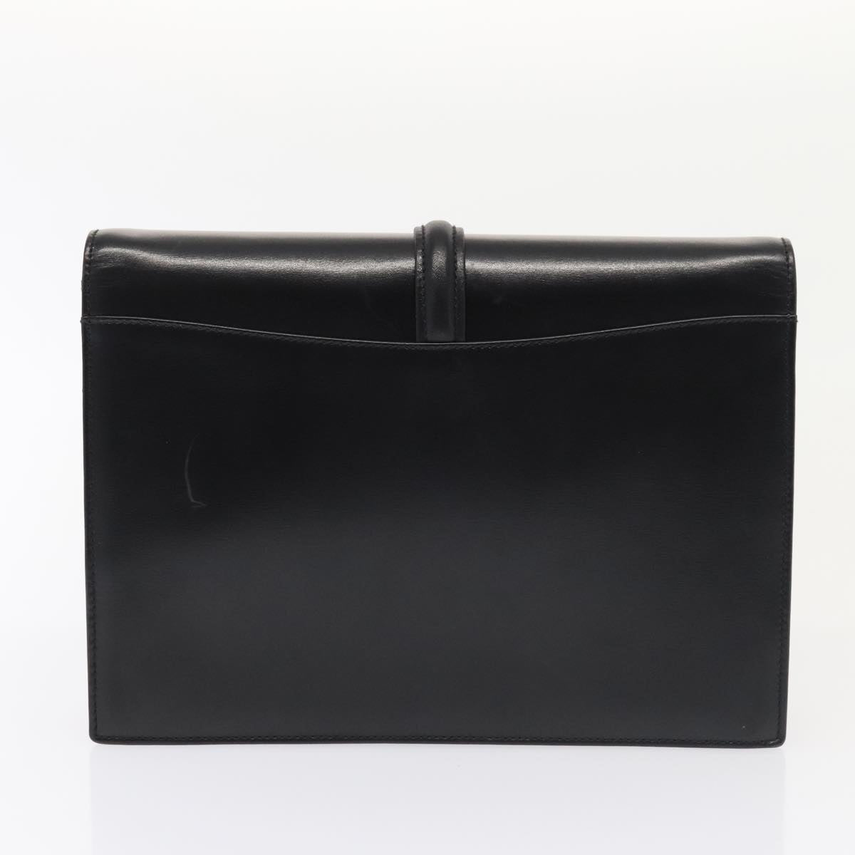 GUCCI GG Canvas Shoulder Bag Canvas Leather 2Set Black yk14479
