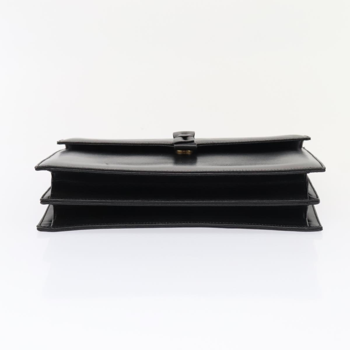 GUCCI GG Canvas Shoulder Bag Canvas Leather 2Set Black yk14479