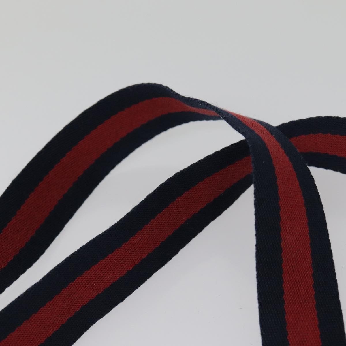 GUCCI GG Supreme Sherry Line Tote Bag PVC Leather Navy 40 02 003 yk14602