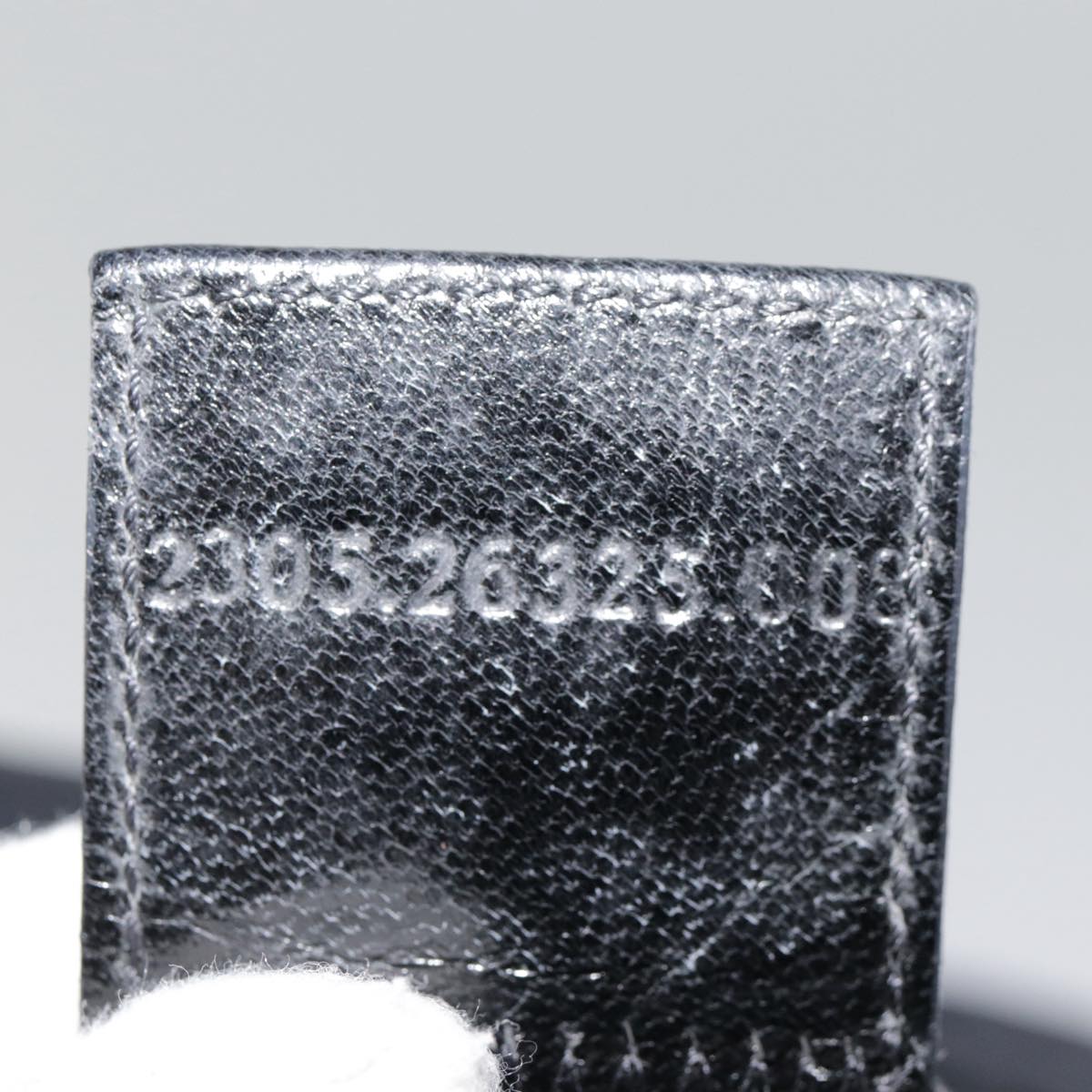 FENDI Mamma Baguette Shoulder Bag Nylon Black Silver yk14611