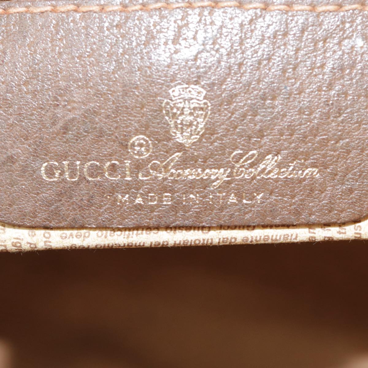 GUCCI GG Supreme Web Sherry Line Clutch Bag PVC Beige Red 89 01 030 yk14617
