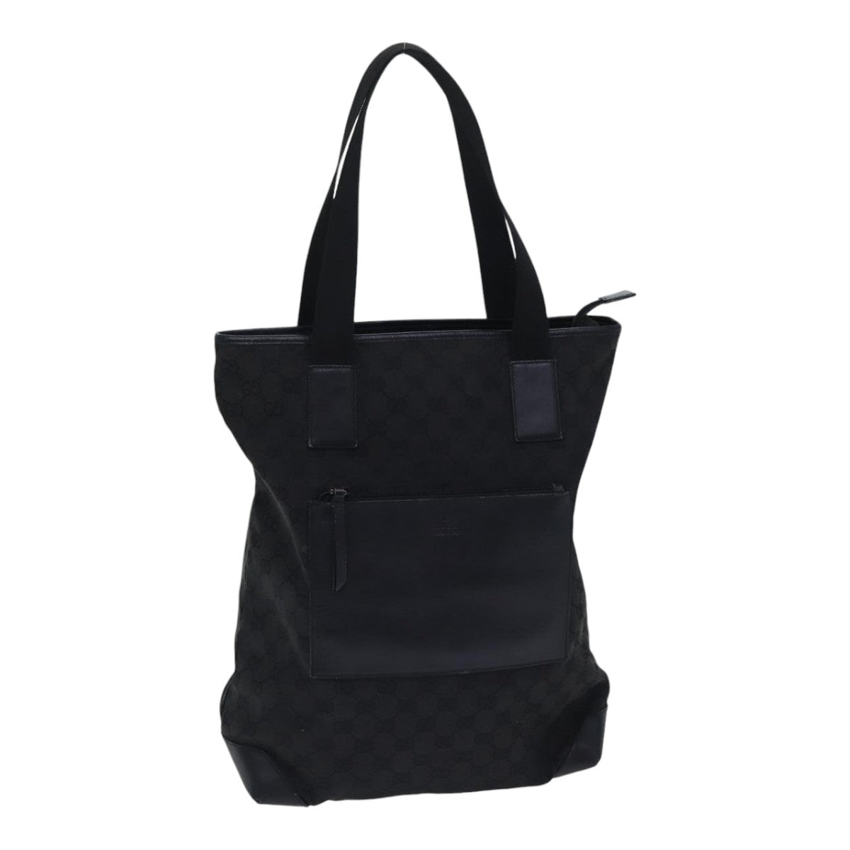 GUCCI GG Canvas Tote Bag Black 28892 yk14623