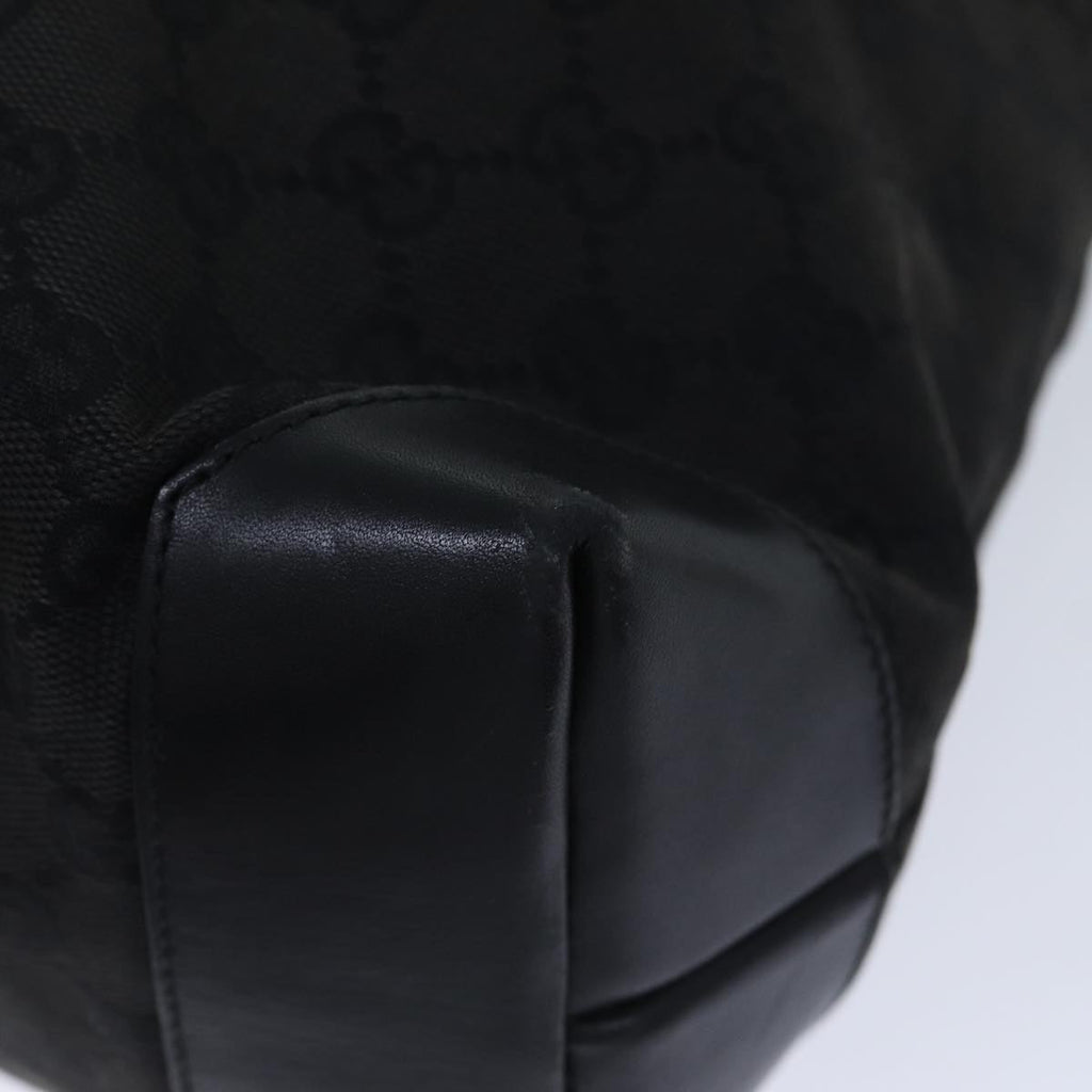 GUCCI GG Canvas Tote Bag Black 28892 yk14623