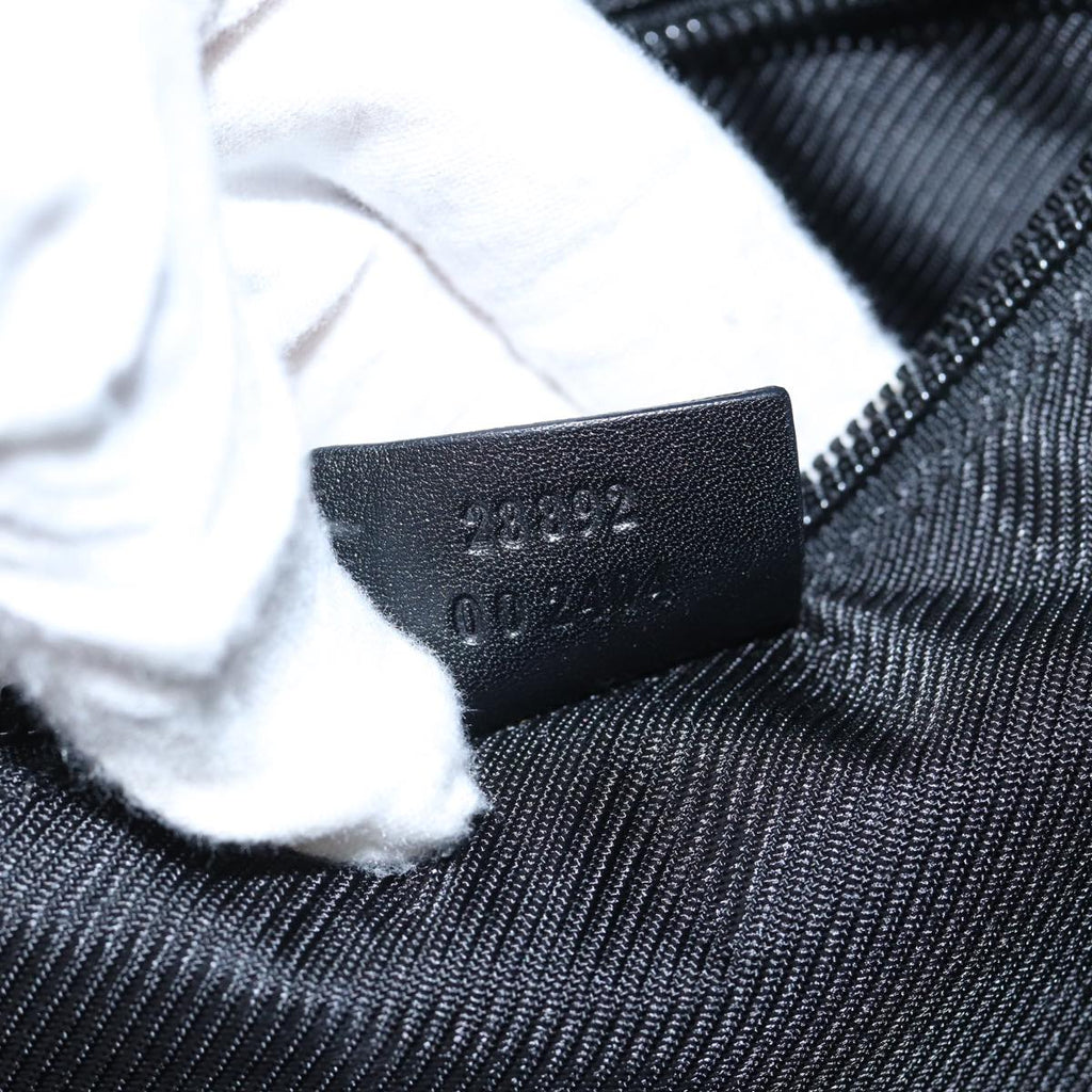 GUCCI GG Canvas Tote Bag Black 28892 yk14623