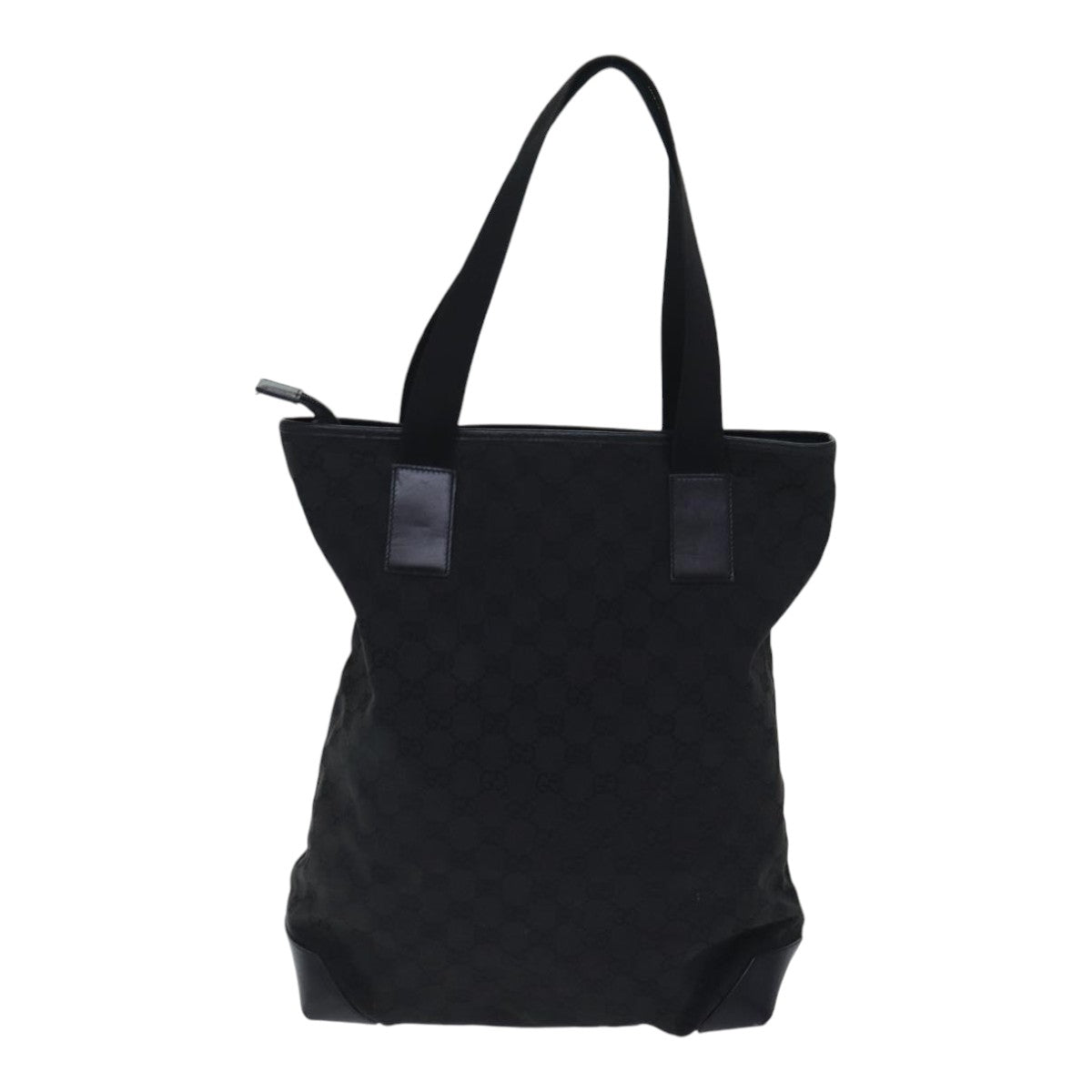 GUCCI GG Canvas Tote Bag Black 28892 yk14623