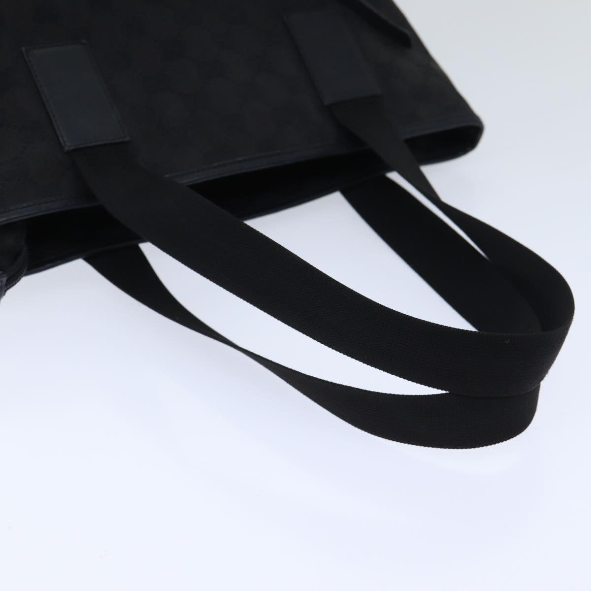 GUCCI GG Canvas Tote Bag Black 28892 yk14623