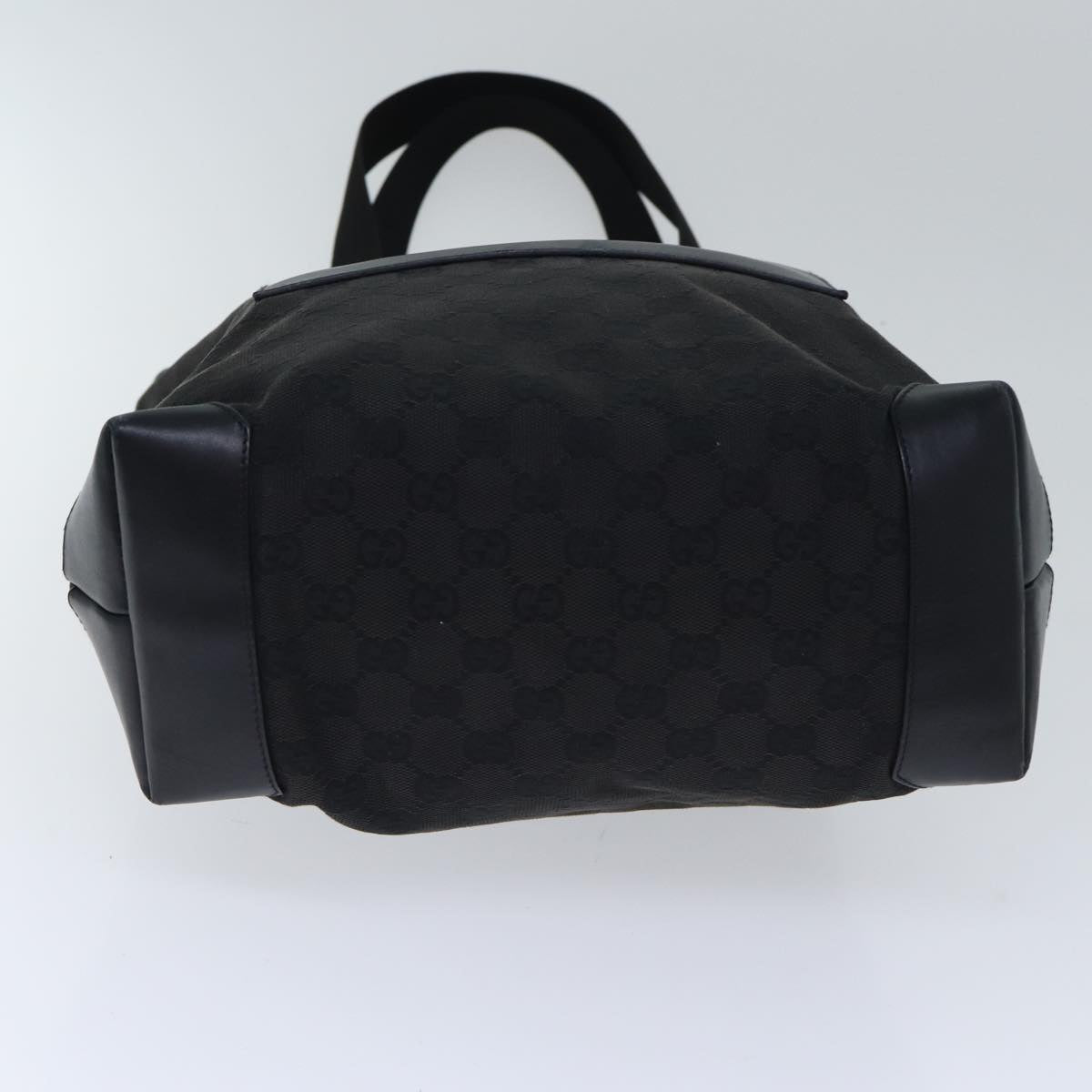 GUCCI GG Canvas Tote Bag Black 28892 yk14623