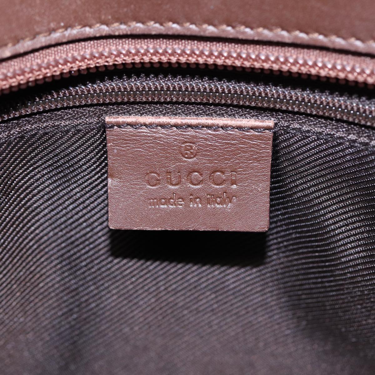 GUCCI GG Canvas Hand Bag Beige Gold 002 1119 yk14728