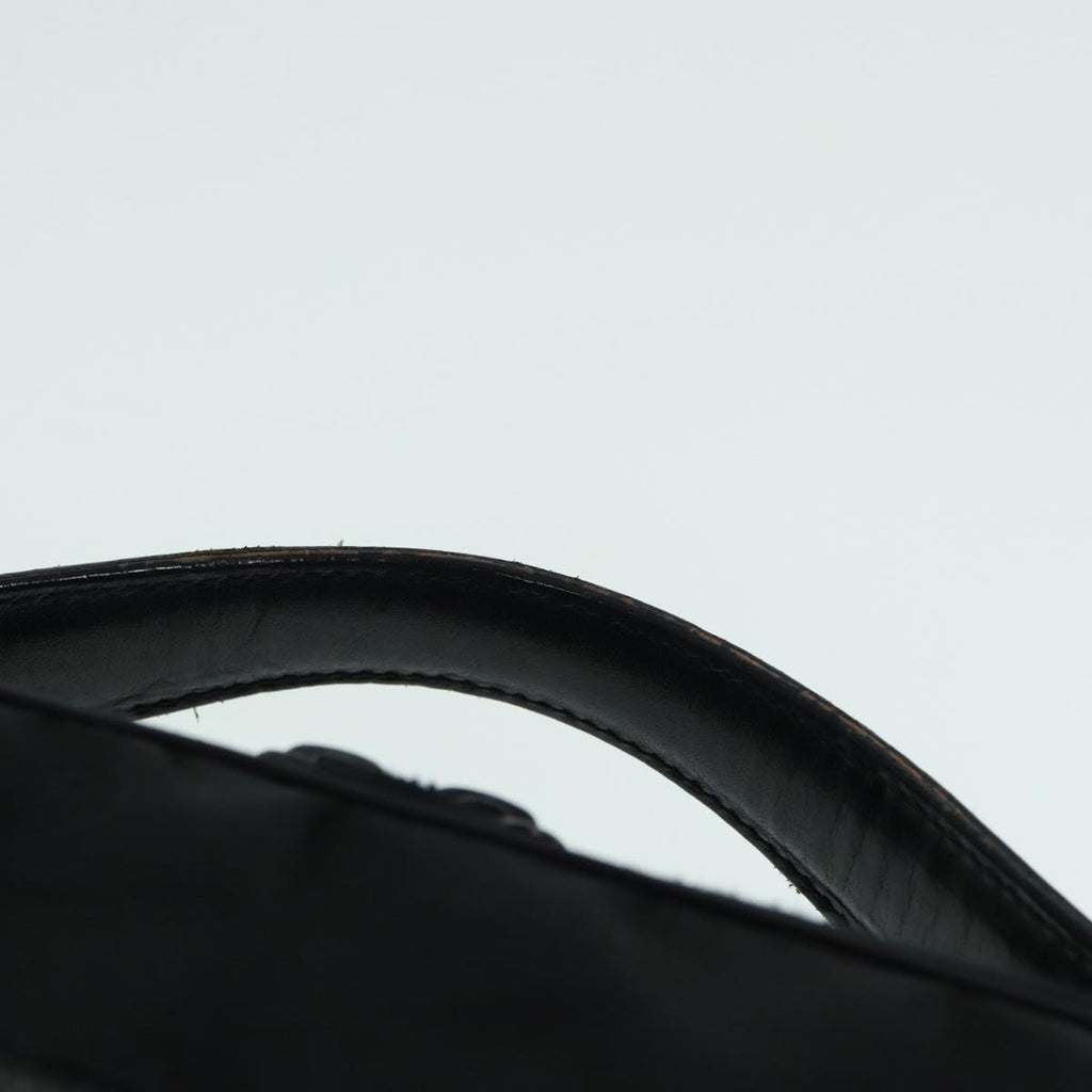 CHANEL New Travel Line Travel Case Nylon Black CC yk14766